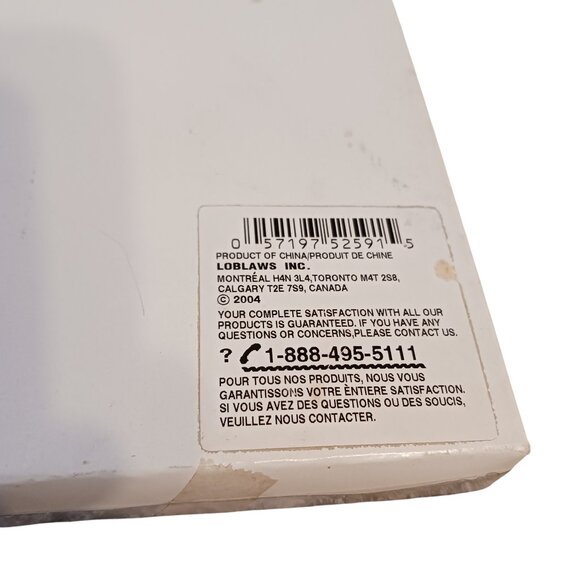 Vintage 2004 Loblaws Christmas Glass Stir Sticks Holly Leaf Green Sealed Set - Picture 8 of 10